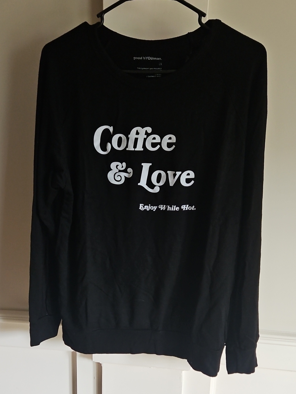 BNWT Good hYOUman The Dave S Coffee and Love in Black Sand
